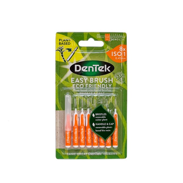 Easy Brush Hammasv&auml;liharja ISO1 &ndash; Eritt&auml;in pieni (0,45 mm), 8 kpl